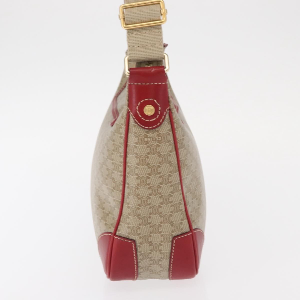 Celine Vintage Macadam Shoulder Bag Beige Good condition - Inside View