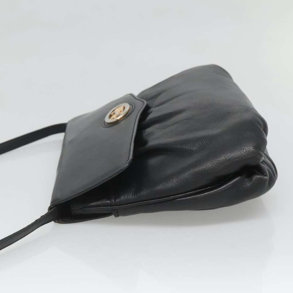 Celine Horse Carriage Shoulder bag Black Leather Good condition - Model View
