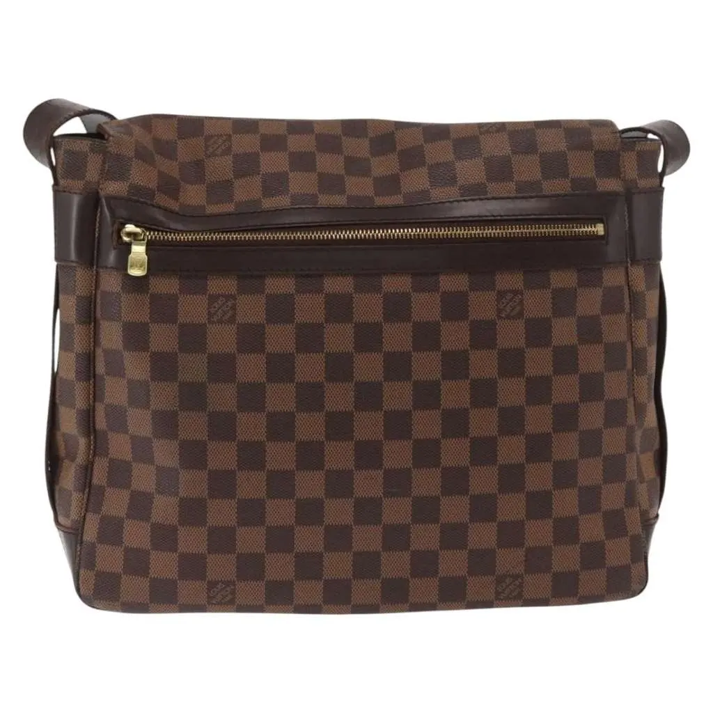 Louis Vuitton Bastille Bag Brown Canvas Fair - Back View