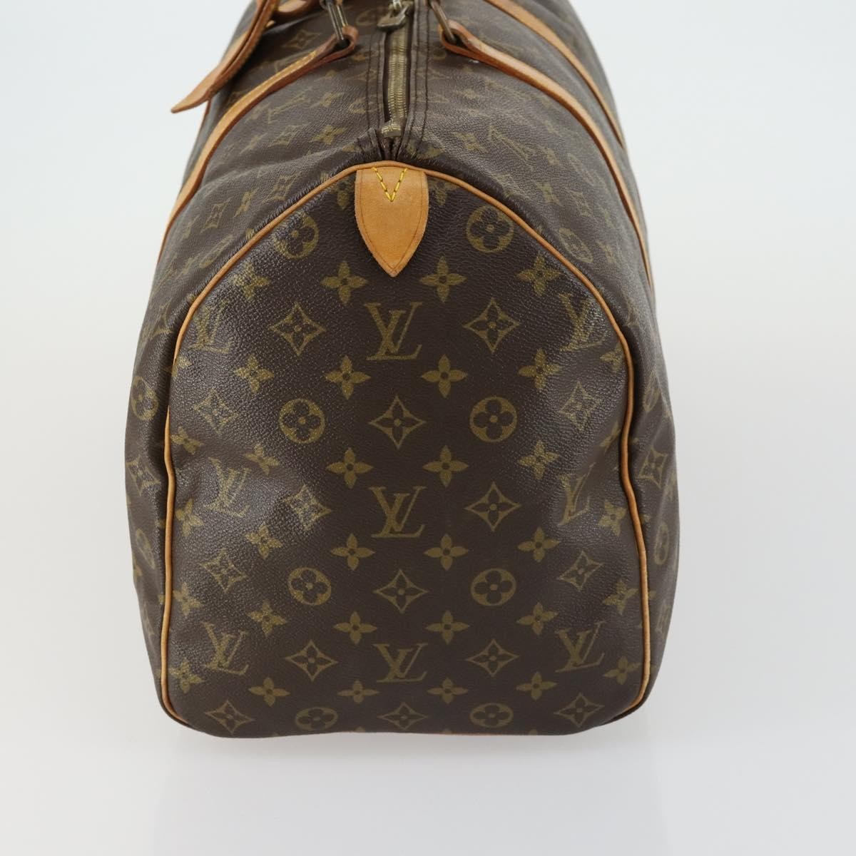 Louis Vuitton Keepall Bag Brown Canvas Fair condition - Inside View