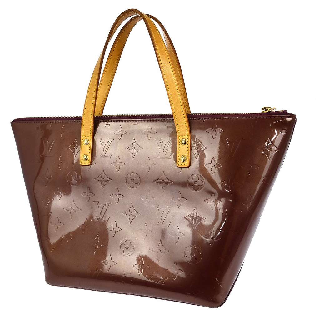 Louis Vuitton Bellevue Handbag Purple Good condition - Back View