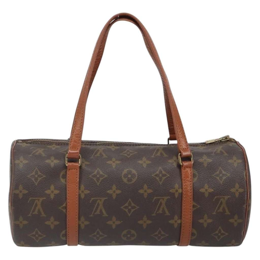 Louis Vuitton Papillon Handbag Brown Canvas Good condition - Back View