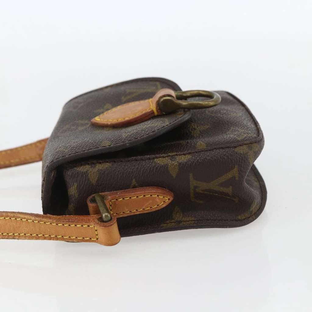 Louis Vuitton Saint Cloud Handbag Brown Canvas Fair condition - Inside View