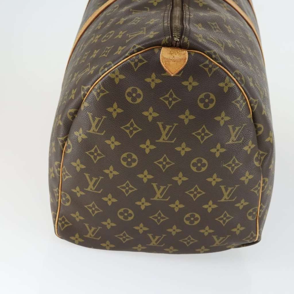Louis Vuitton Keepall Bag Brown Canvas Good condition - Model View