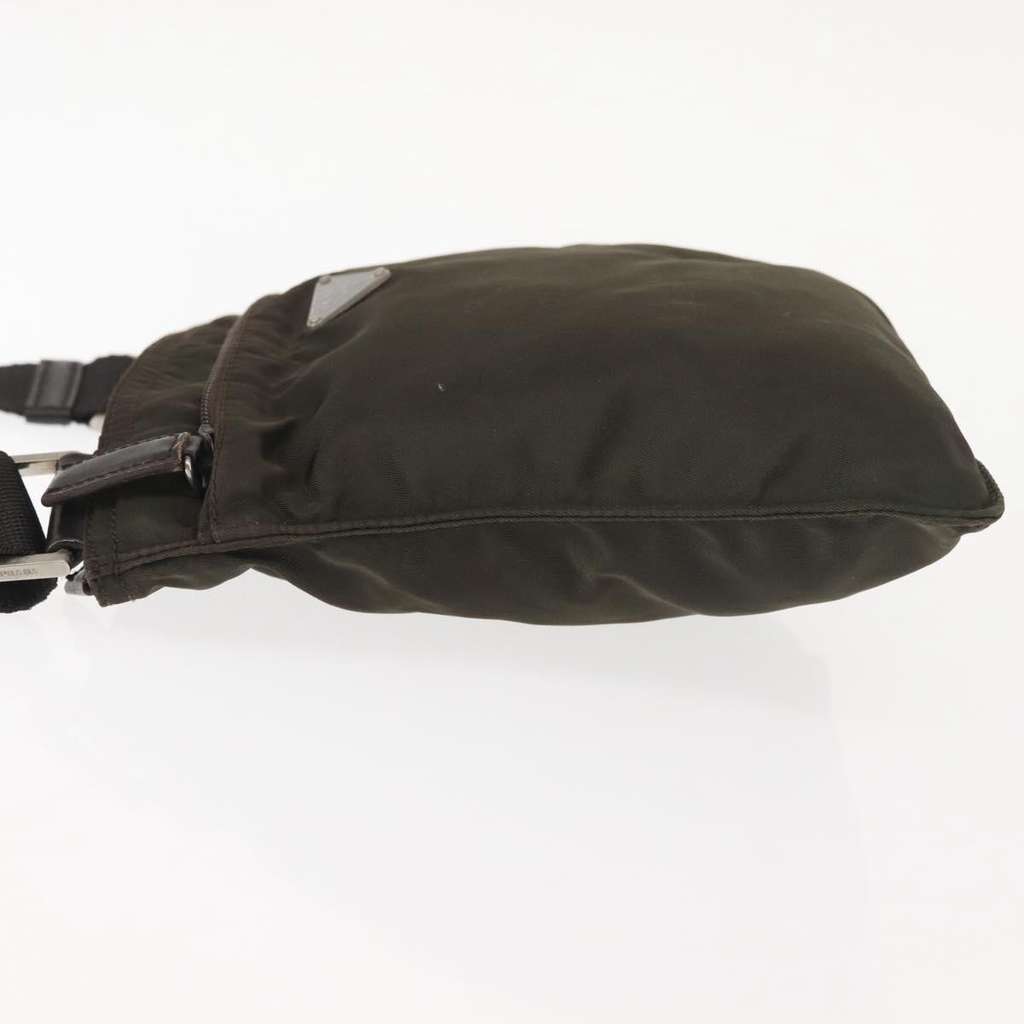 Prada Front Pocket Messenger Bag Khaki Good condition - Model View