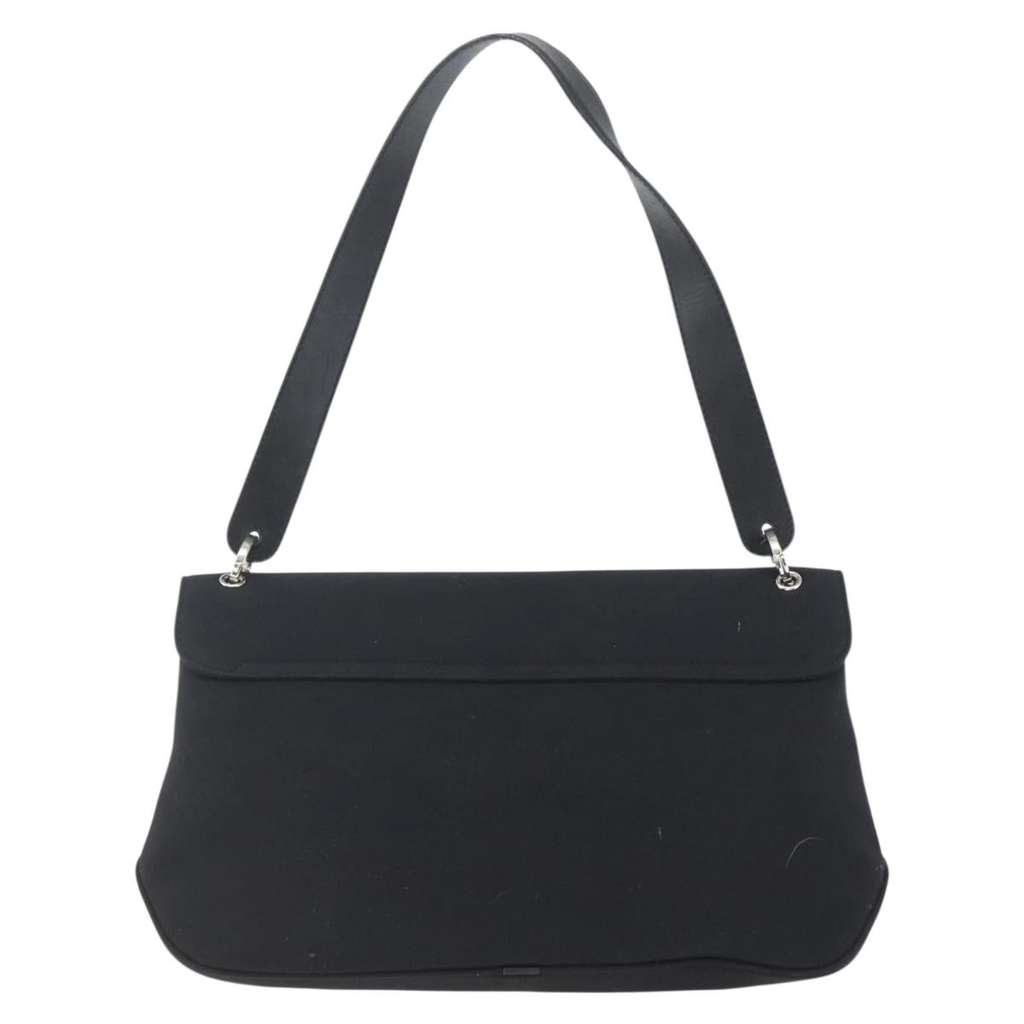 Salvatore Ferragamo Vala Shoulder Bag Black Good condition - Back View