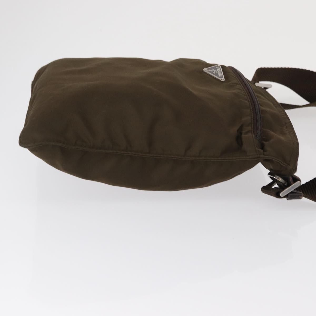 Prada Front Pocket Messenger Bag Khaki Good condition - Inside View