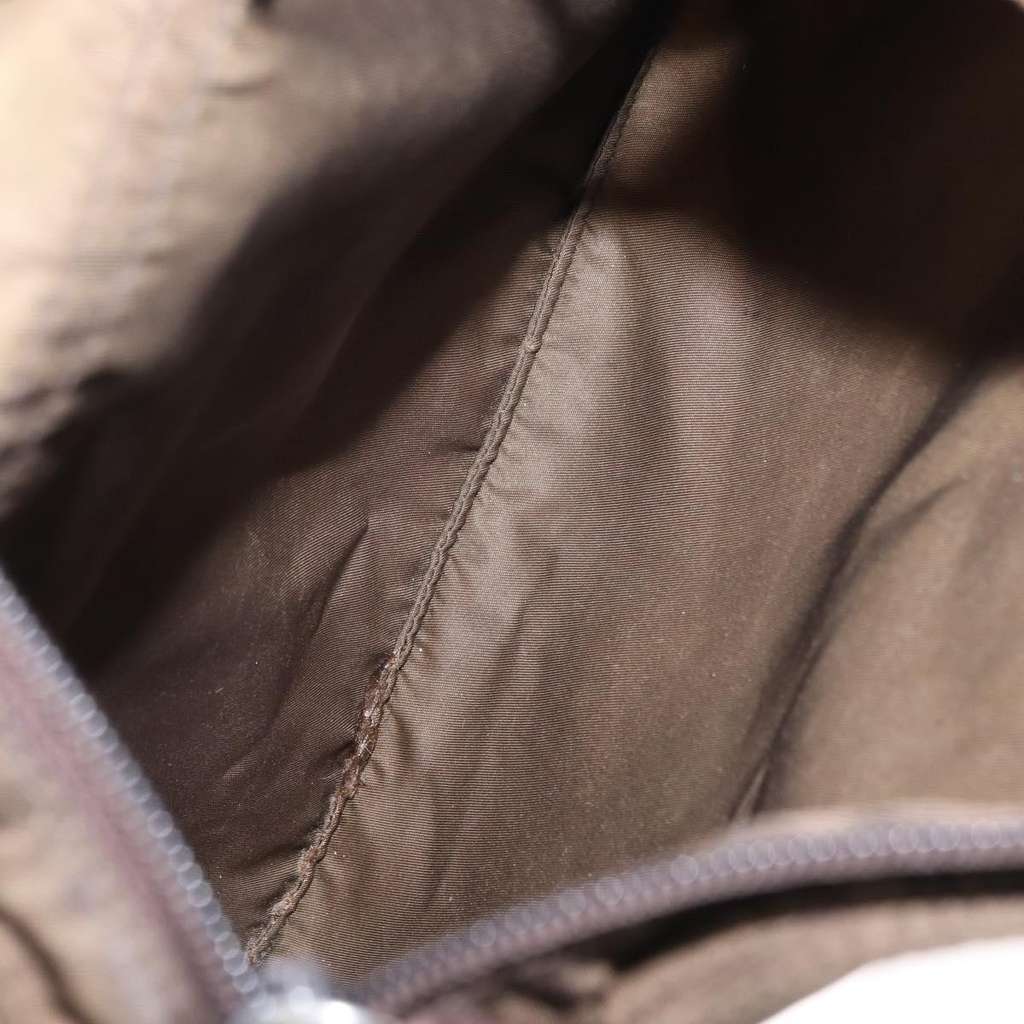 Prada Front Pocket Messenger Bag Khaki Good condition - Box View