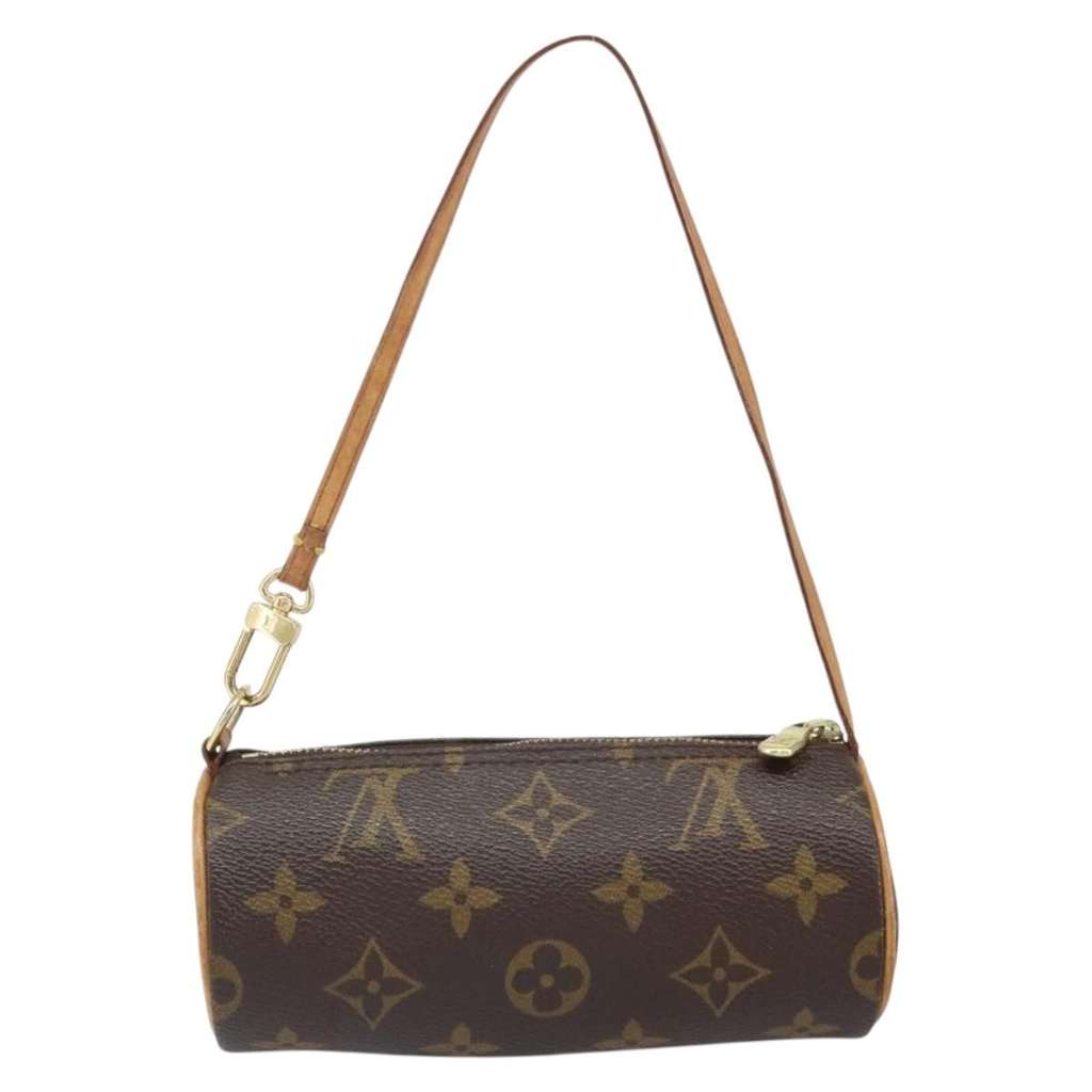 Louis Vuitton Papillon Pochette Brown Canvas Good condition - Back View
