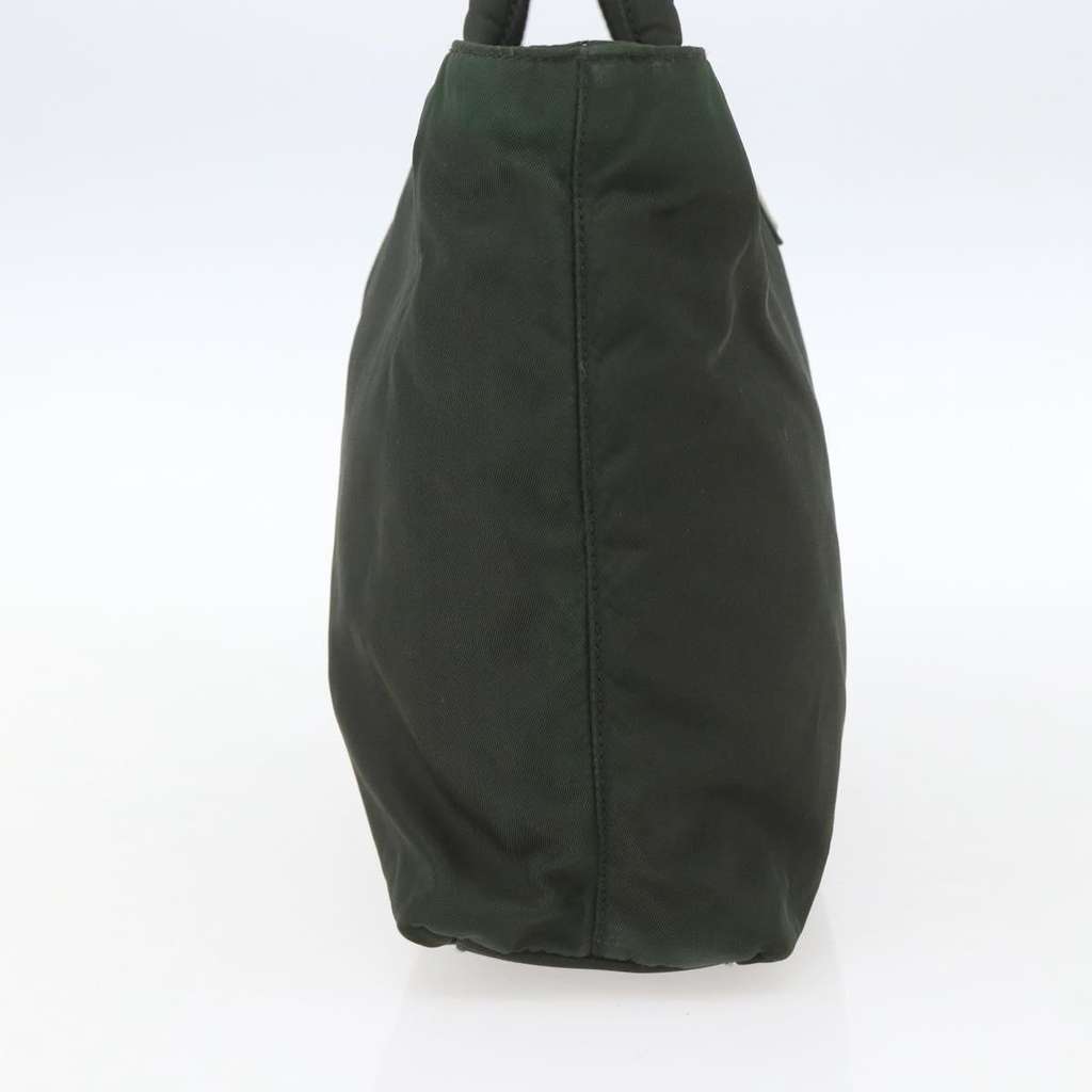 Prada Vintage Zip Handbag Khaki Fair condition - Inside View