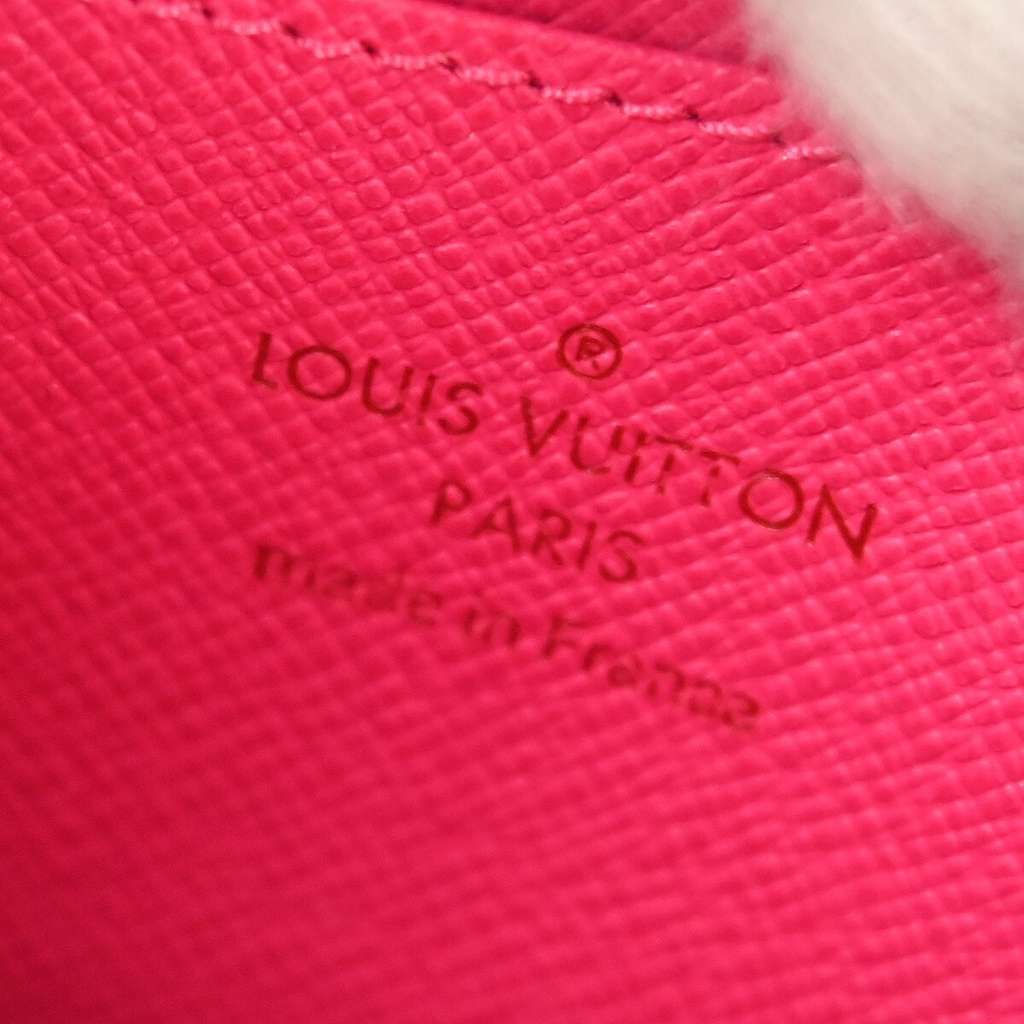 Louis Vuitton Porte-Monnaie Zippy Wallet Black Canvas Good condition - Model View