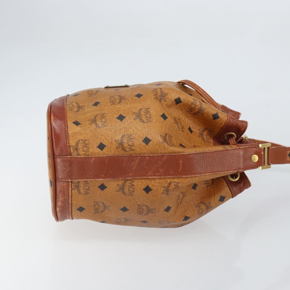 Mcm Visetos Shoulder bag Brown Fair condition - Inside View
