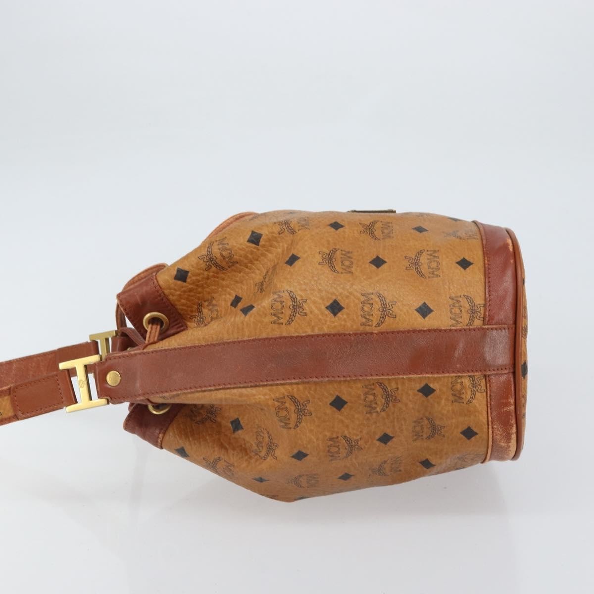 Mcm Visetos Shoulder bag Brown Fair condition - Model View