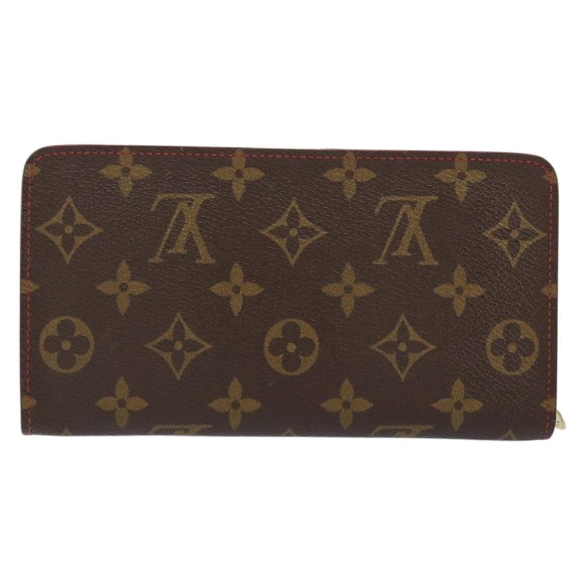 Louis Vuitton Zippy wallet Brown Canvas Good condition - Back View