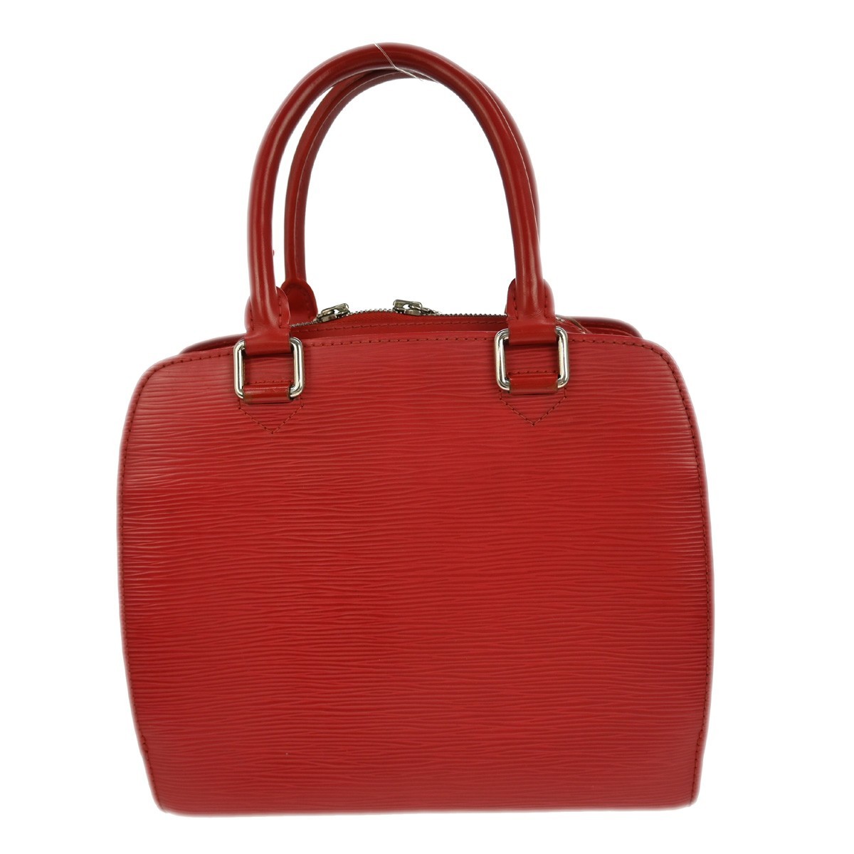Louis Vuitton Pont Neuf Handbag Red Leather Good condition - Back View