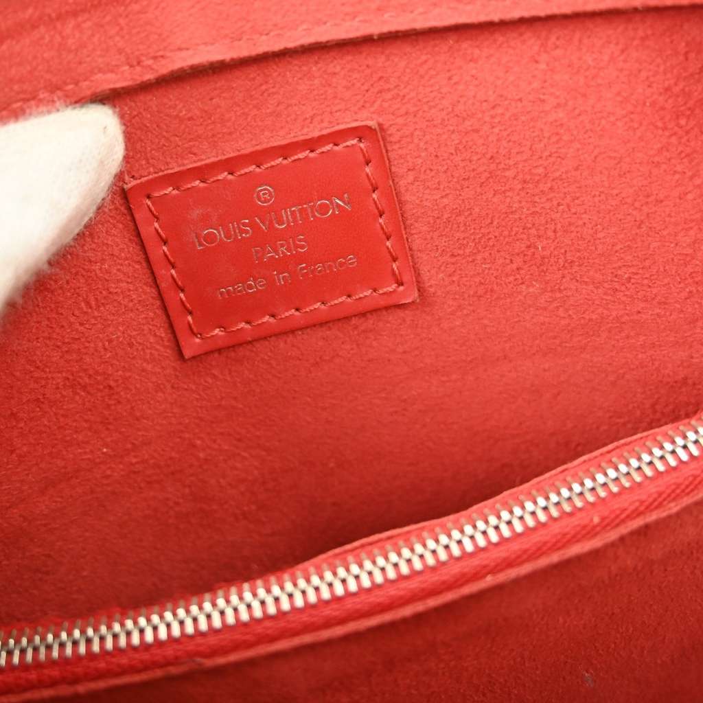 Louis Vuitton Pont Neuf Handbag Red Leather Good condition - Box View