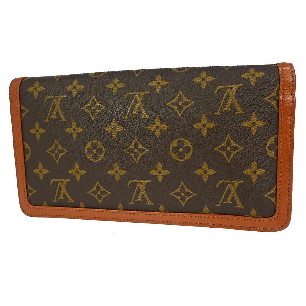 Louis Vuitton Dame Pochette Brown Canvas Good condition - Back View