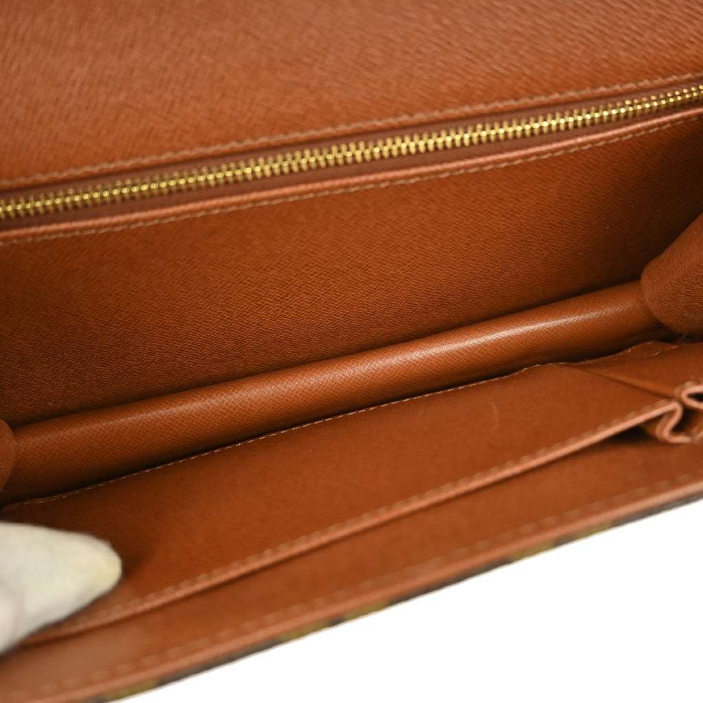 Louis Vuitton Dame Pochette Brown Canvas Good condition - Inside View