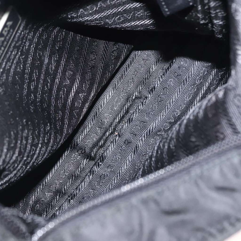 Prada Flat Messenger Bag Black Good condition - Box View