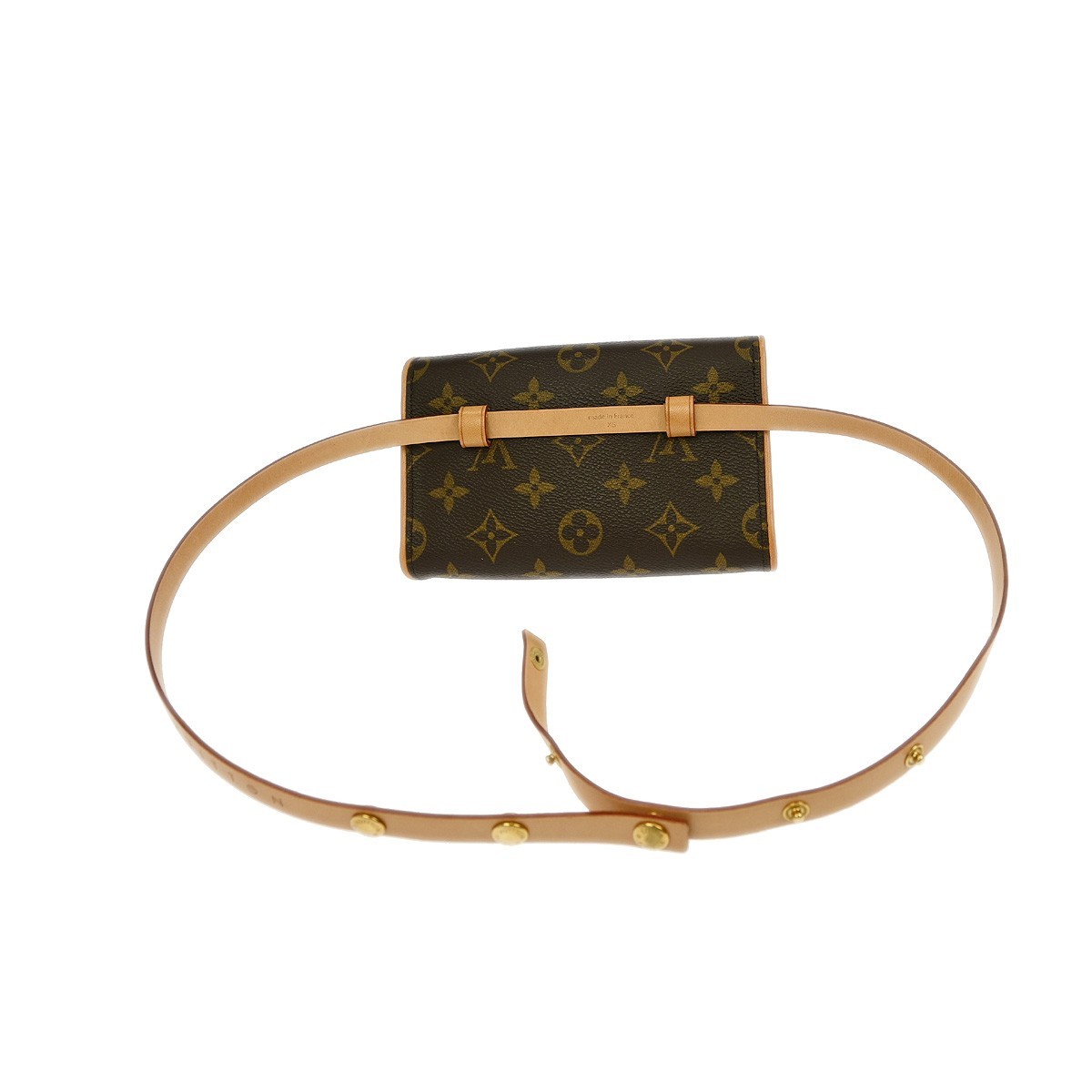 Louis Vuitton Florentine Pochette Brown Canvas Good condition - Back View