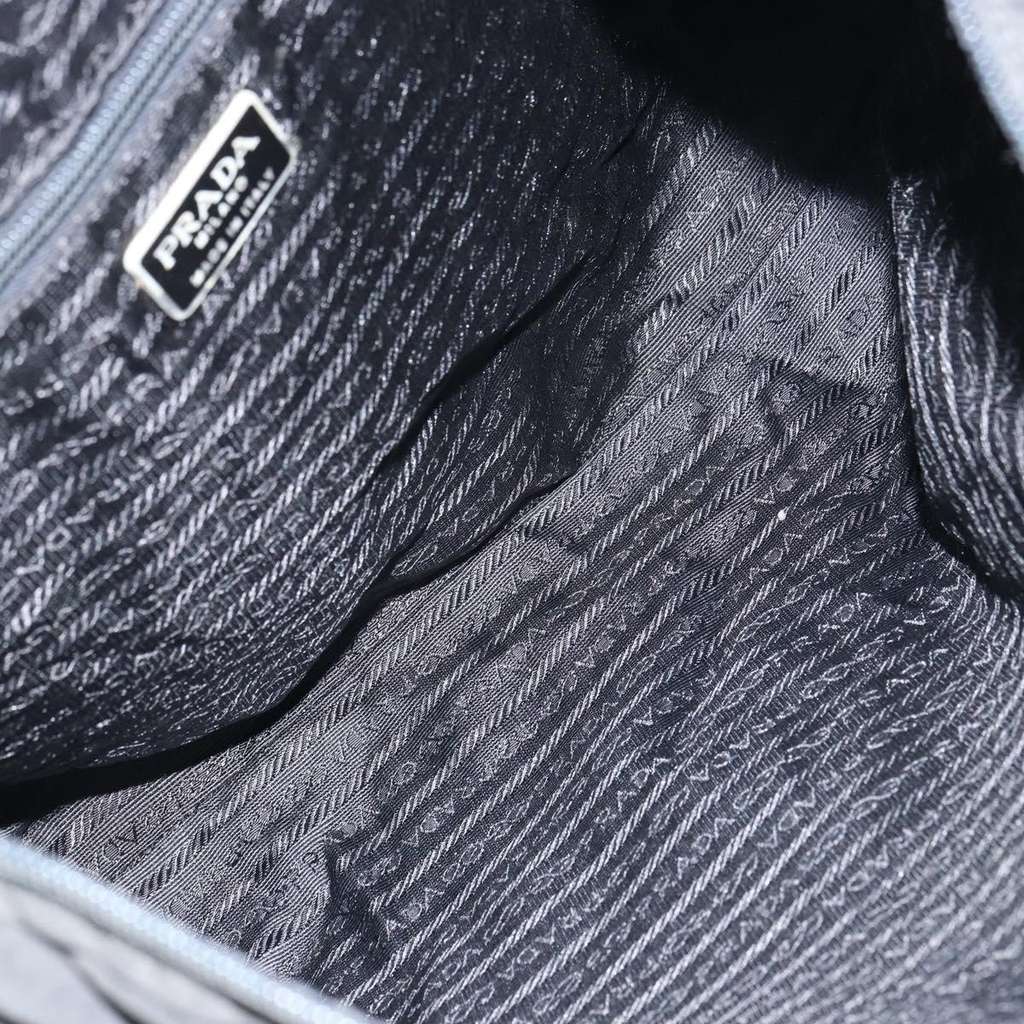 Prada Vintage Zip Tote Black Fair condition - Box View