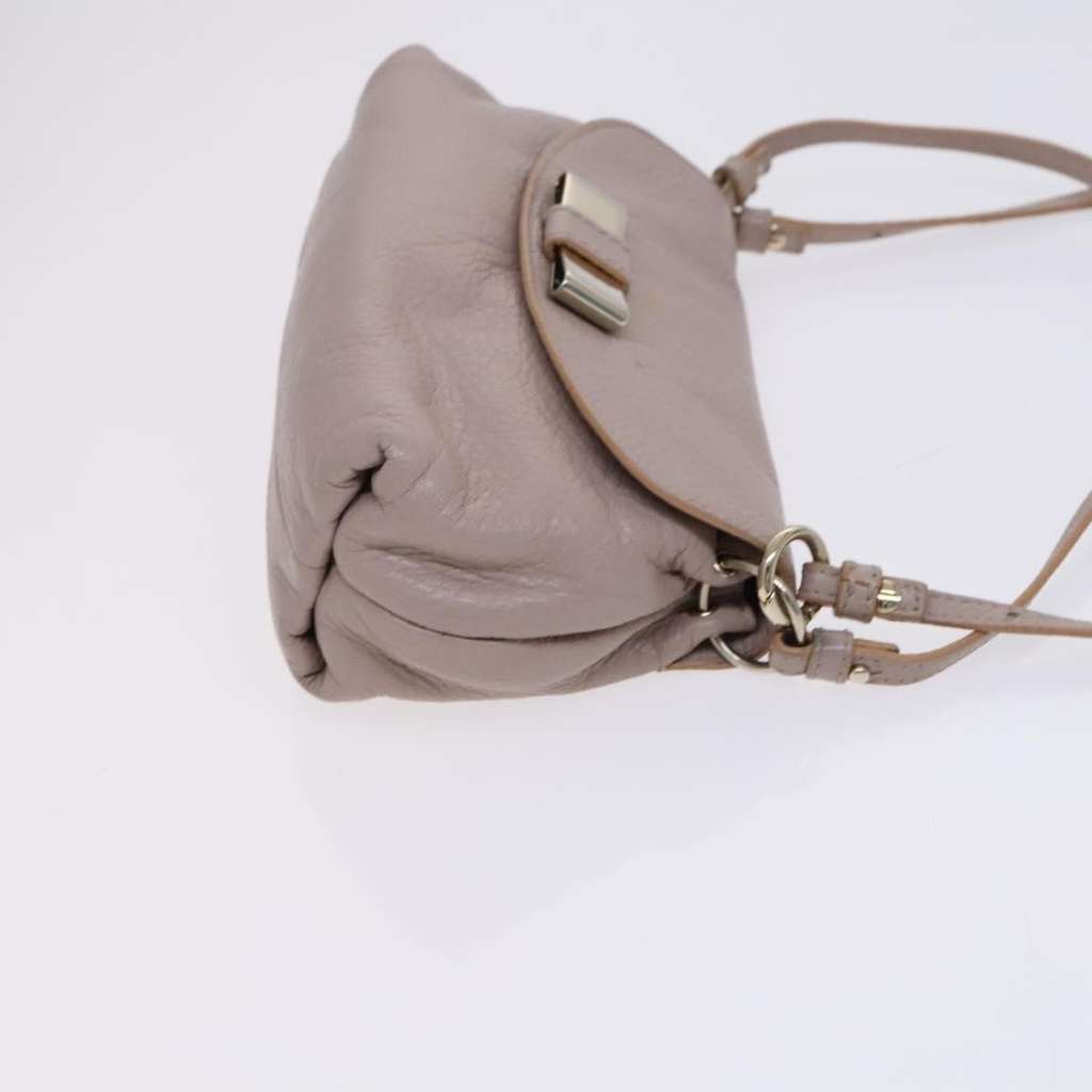 Chloe Lily Shoulder bag Beige Leather Good condition - Inside View