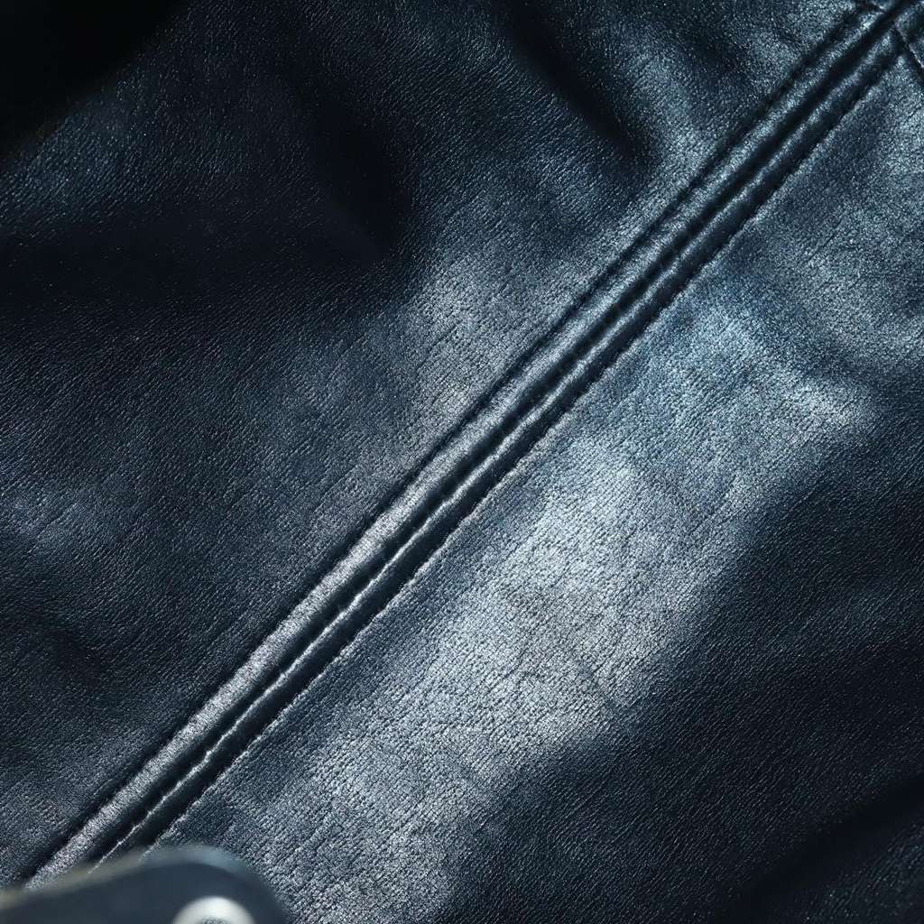 Christian Dior Vintage Trotter Boston Bag Navy Canvas Good condition - Box View