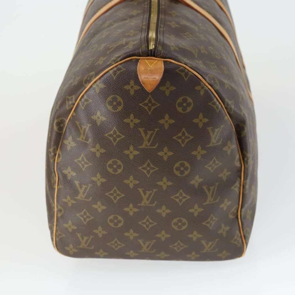 Louis Vuitton Keepall Bag Brown Canvas Good condition - Model View