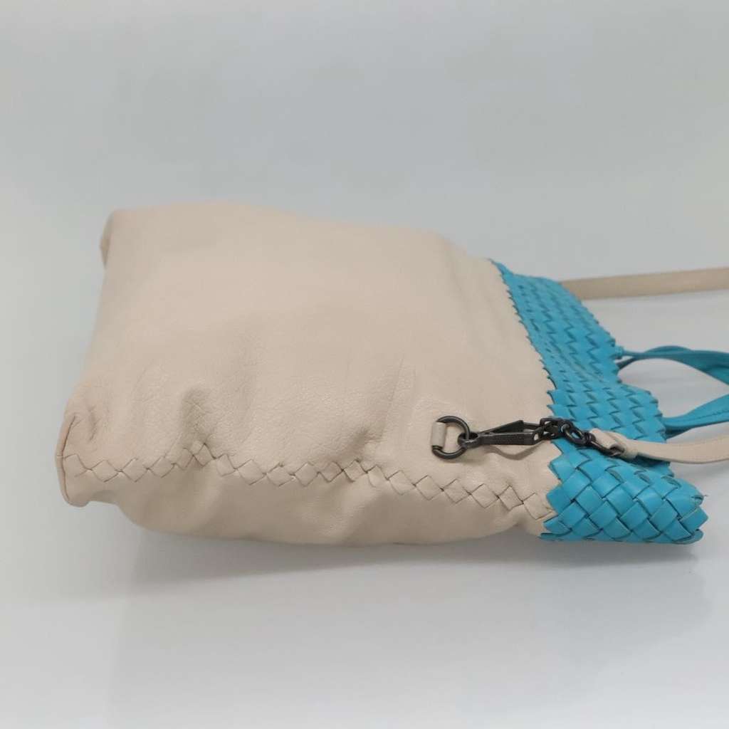 Bottega Veneta Open Tote Beige Leather Good condition - Model View