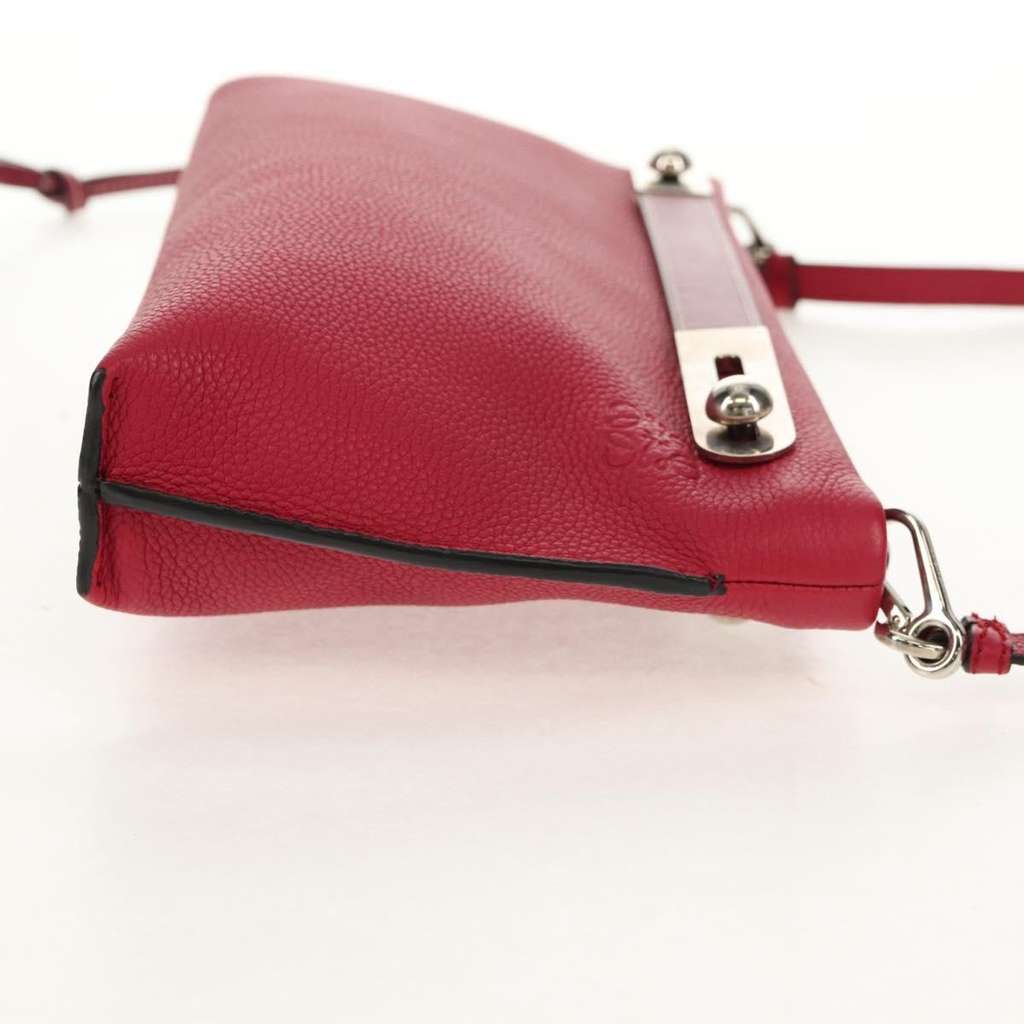Loewe Missy Handbag Red Leather Good condition - Model View
