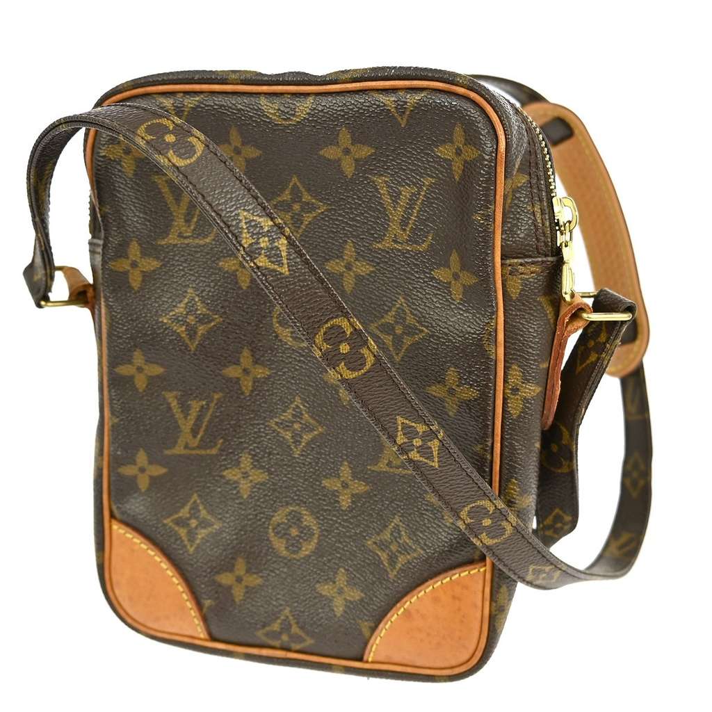 Louis Vuitton Amazone Bag Brown Canvas Good condition - Back View