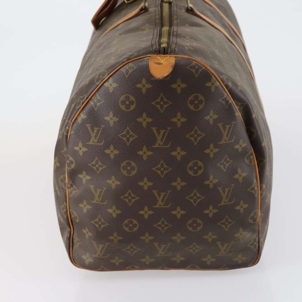 Louis Vuitton Keepall Bag Brown Canvas Fair condition - Inside View