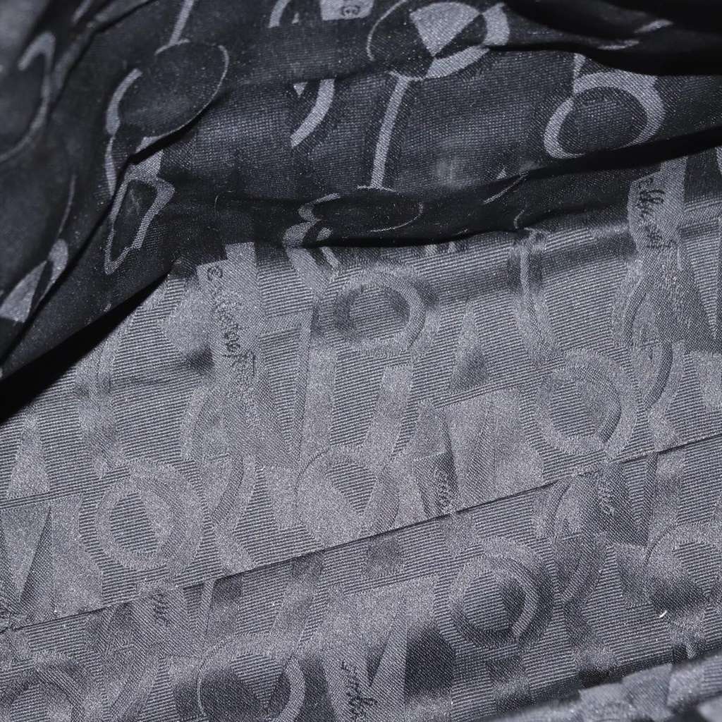 Salvatore Ferragamo Vara Tote Brown Canvas Good condition - Box View