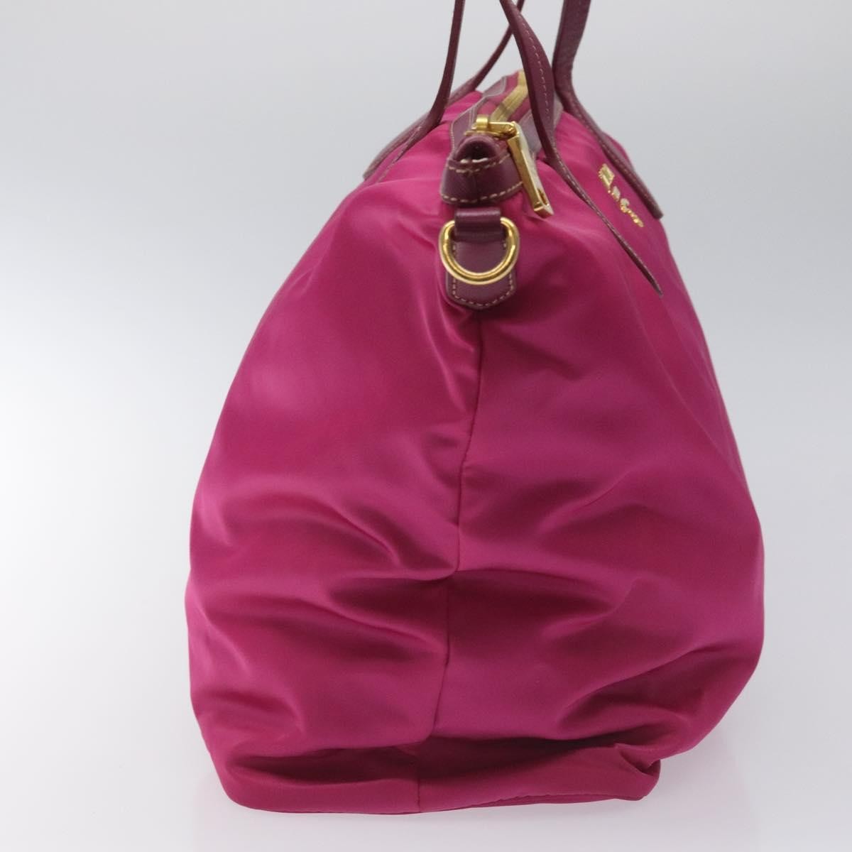 Prada Convertible Zip Tote Pink Good condition - Model View