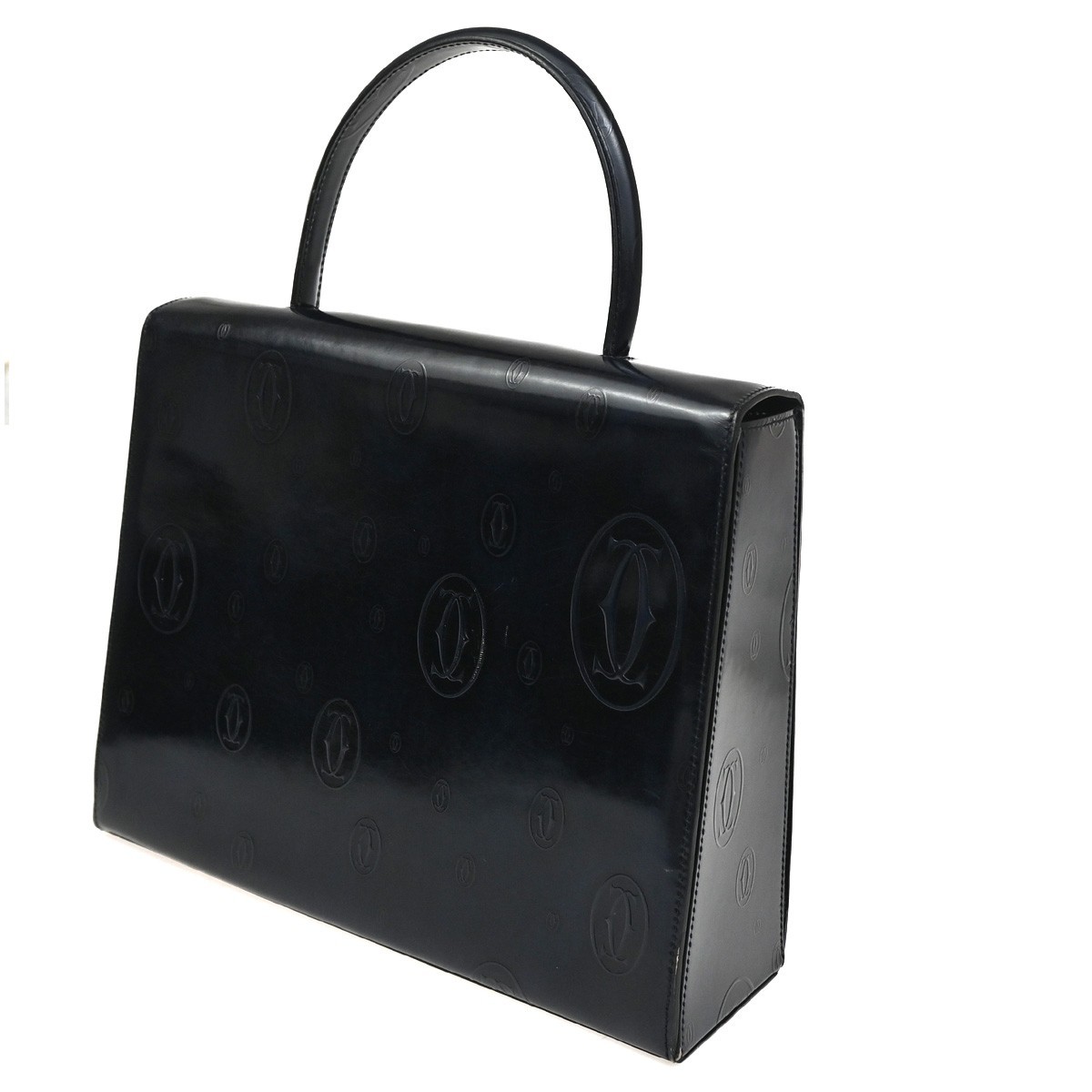 Cartier Happy Birthday Handbag Navy Good condition - Model View