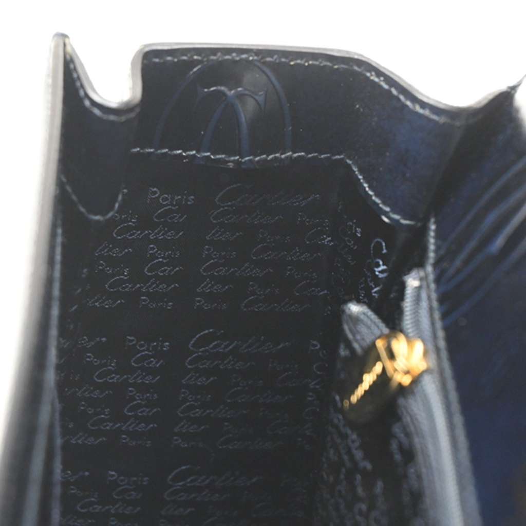 Cartier Happy Birthday Handbag Navy Good condition - Box View