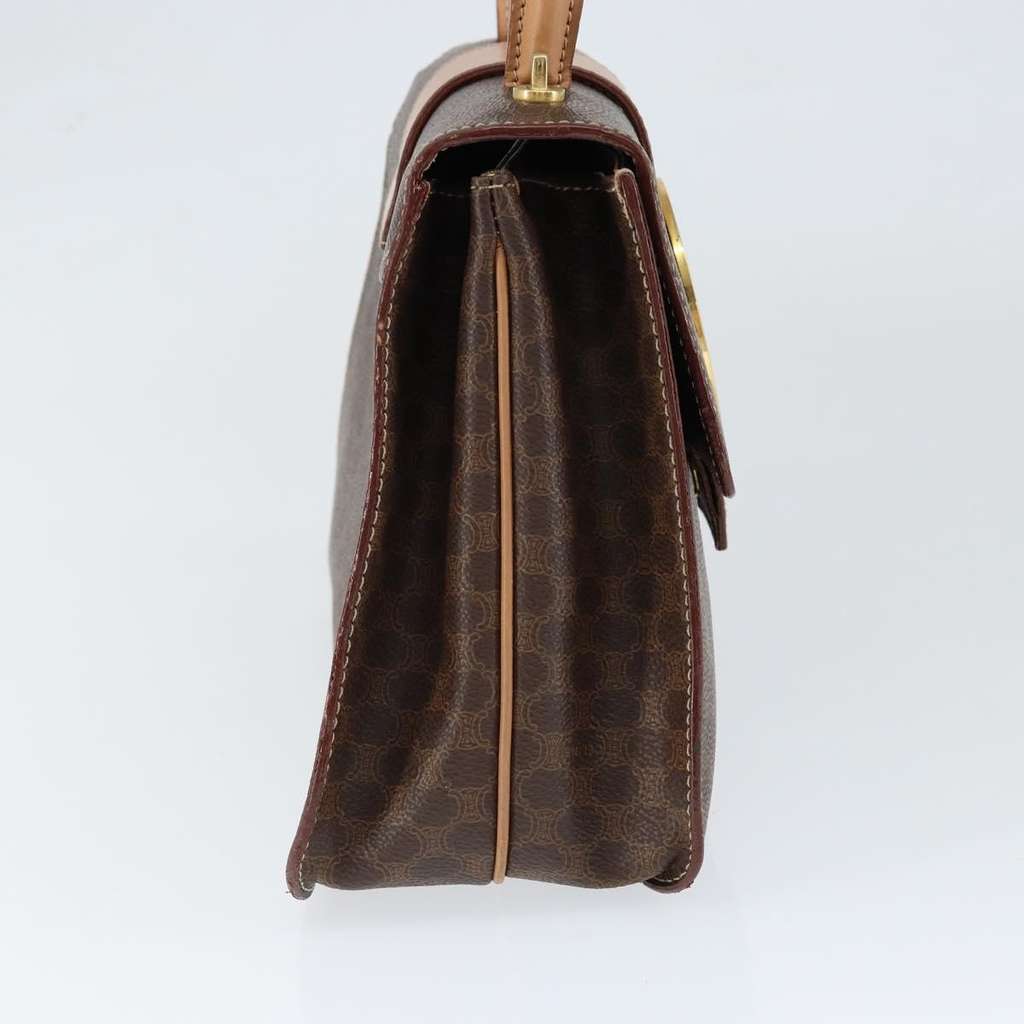 Celine Vintage Macadam Handbag Brown Good condition - Inside View