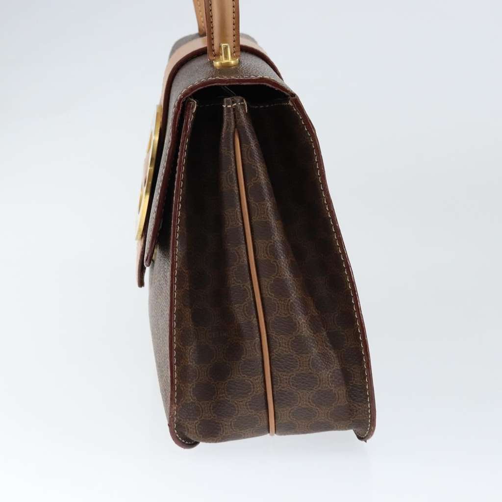 Celine Vintage Macadam Handbag Brown Good condition - Model View