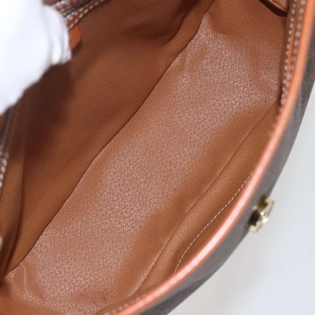 Celine Vintage Macadam Handbag Brown Canvas Good condition - Box View