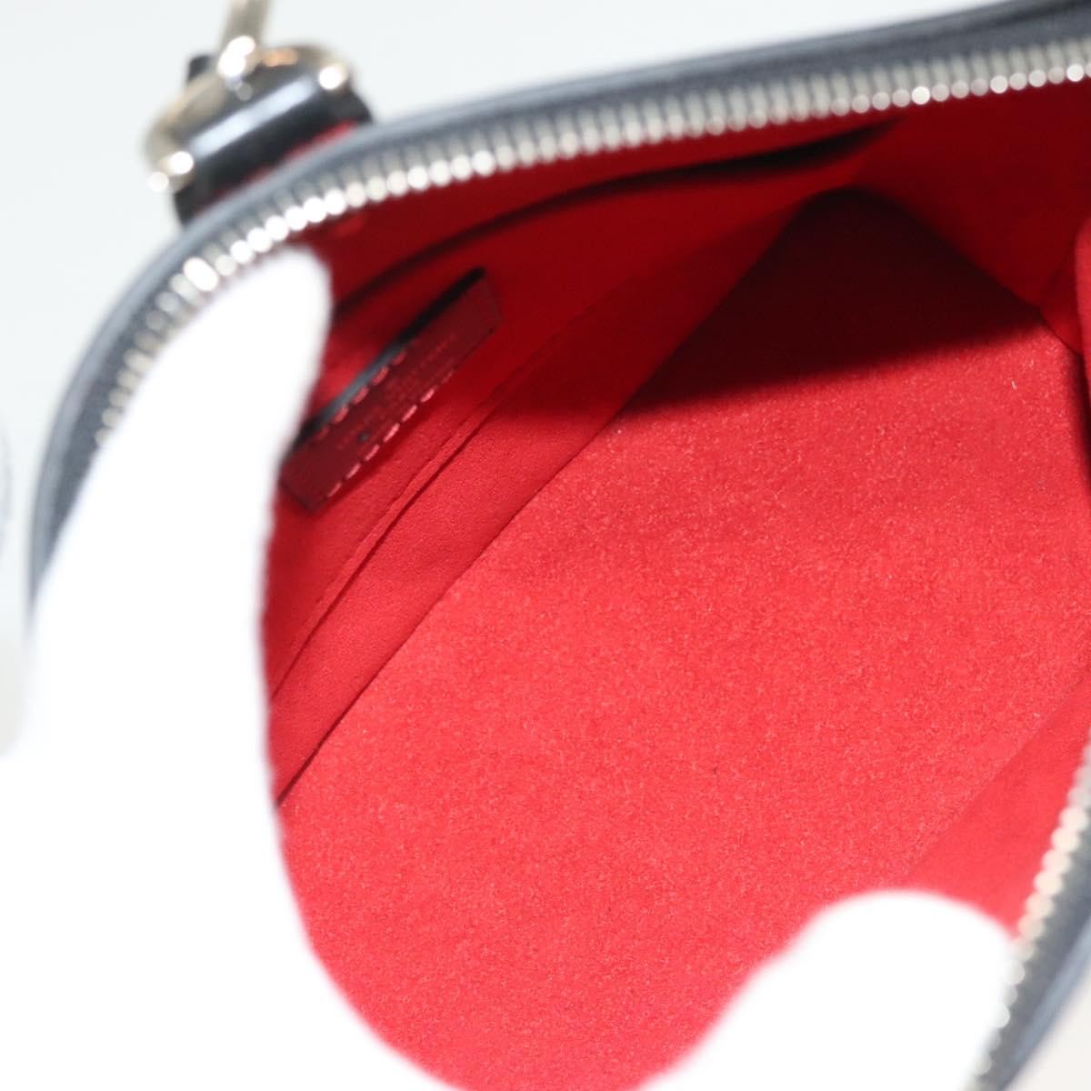 Louis Vuitton Suhari Lockit HandBag Black Leather Good condition - Box View