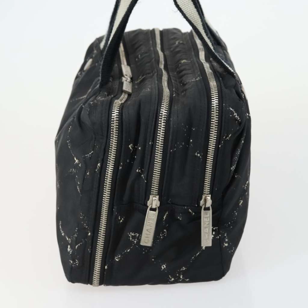 Chanel Travel Line Boston Bag Black Good condition - Inside View