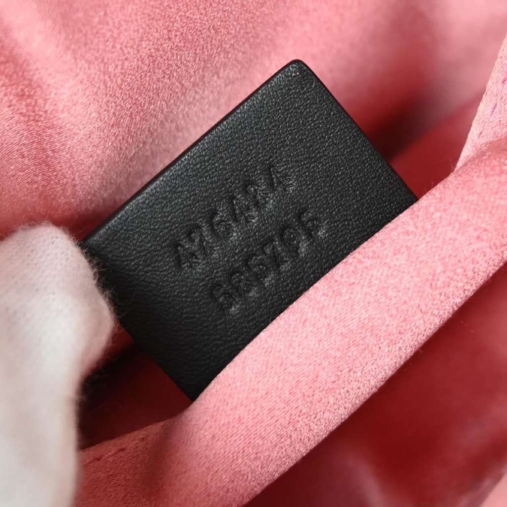 Gucci GG Marmont Belt Bag Black Velvet Good condition - Box View