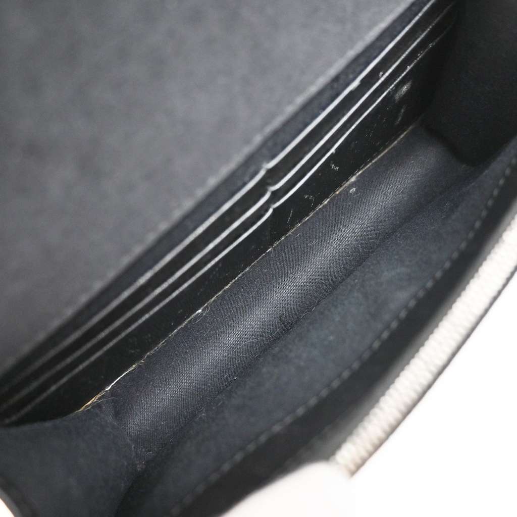 Fendi Karlito Wallet on Chain Black Leather Good condition - Box View