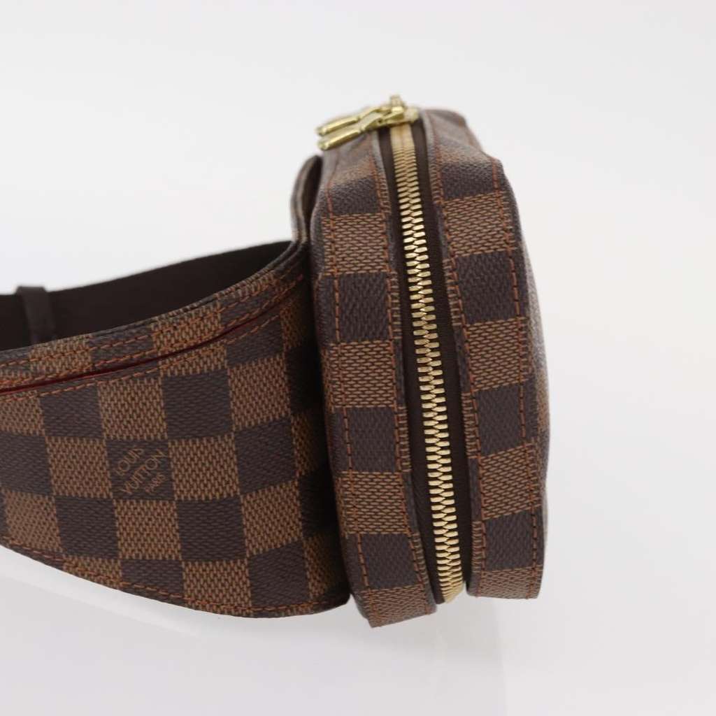 Louis Vuitton Geronimos Waist Bag Brown Canvas Good condition - Box View