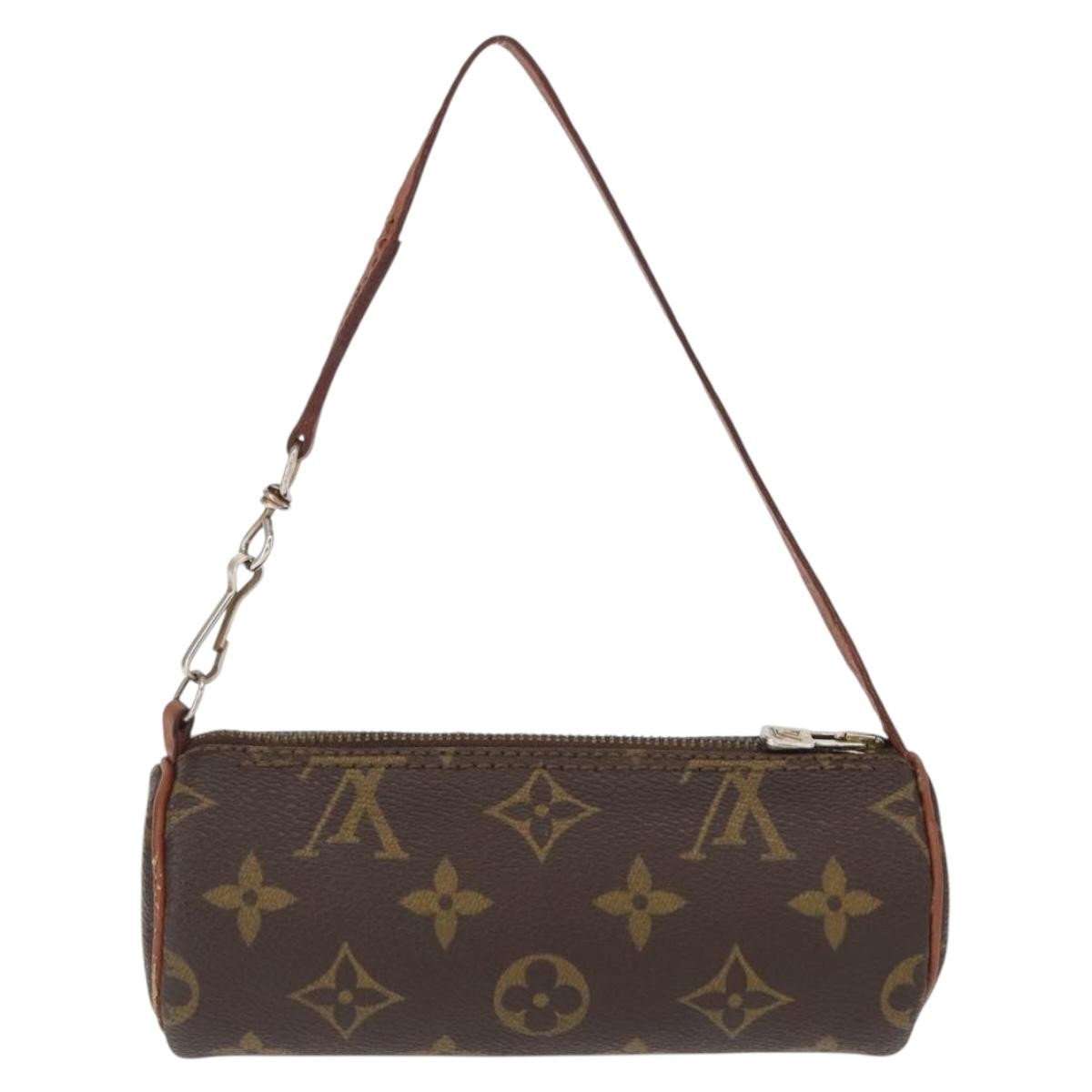 Louis Vuitton Papillon Pochette Brown Canvas Good condition - Back View