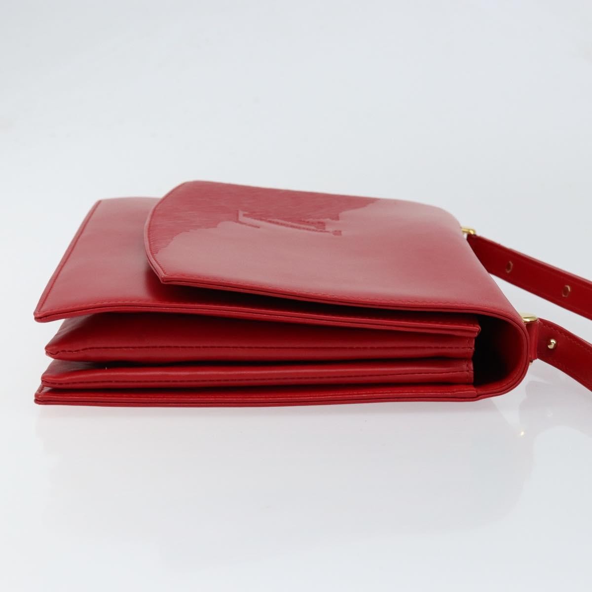 Louis Vuitton Opera Delphes Shoulder Bag Red Leather Good condition - Inside View