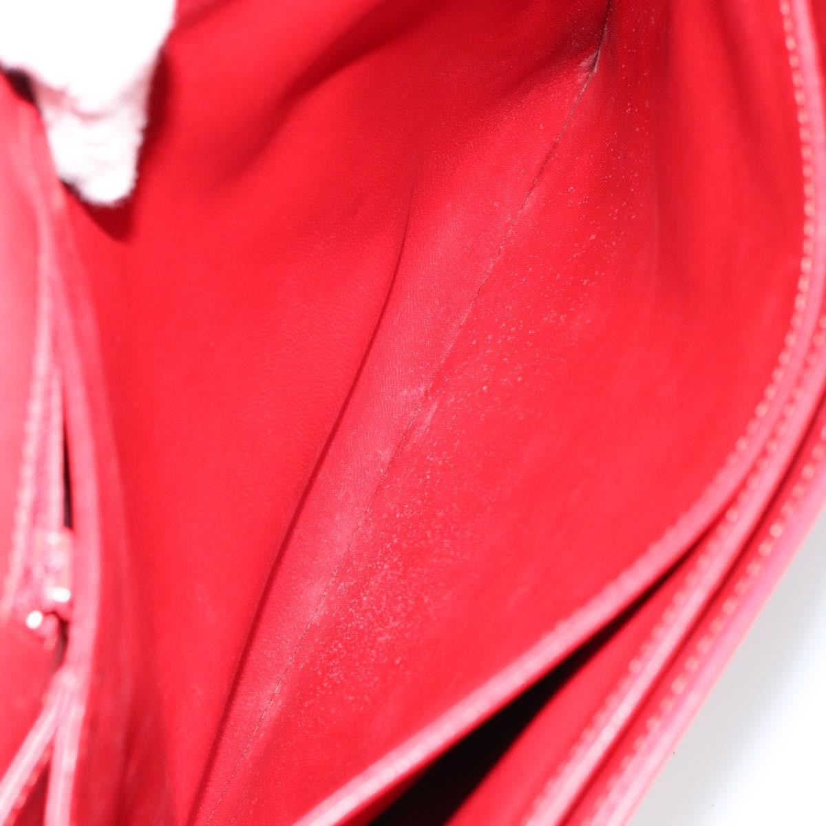 Louis Vuitton Opera Delphes Shoulder Bag Red Leather Good condition - Box View