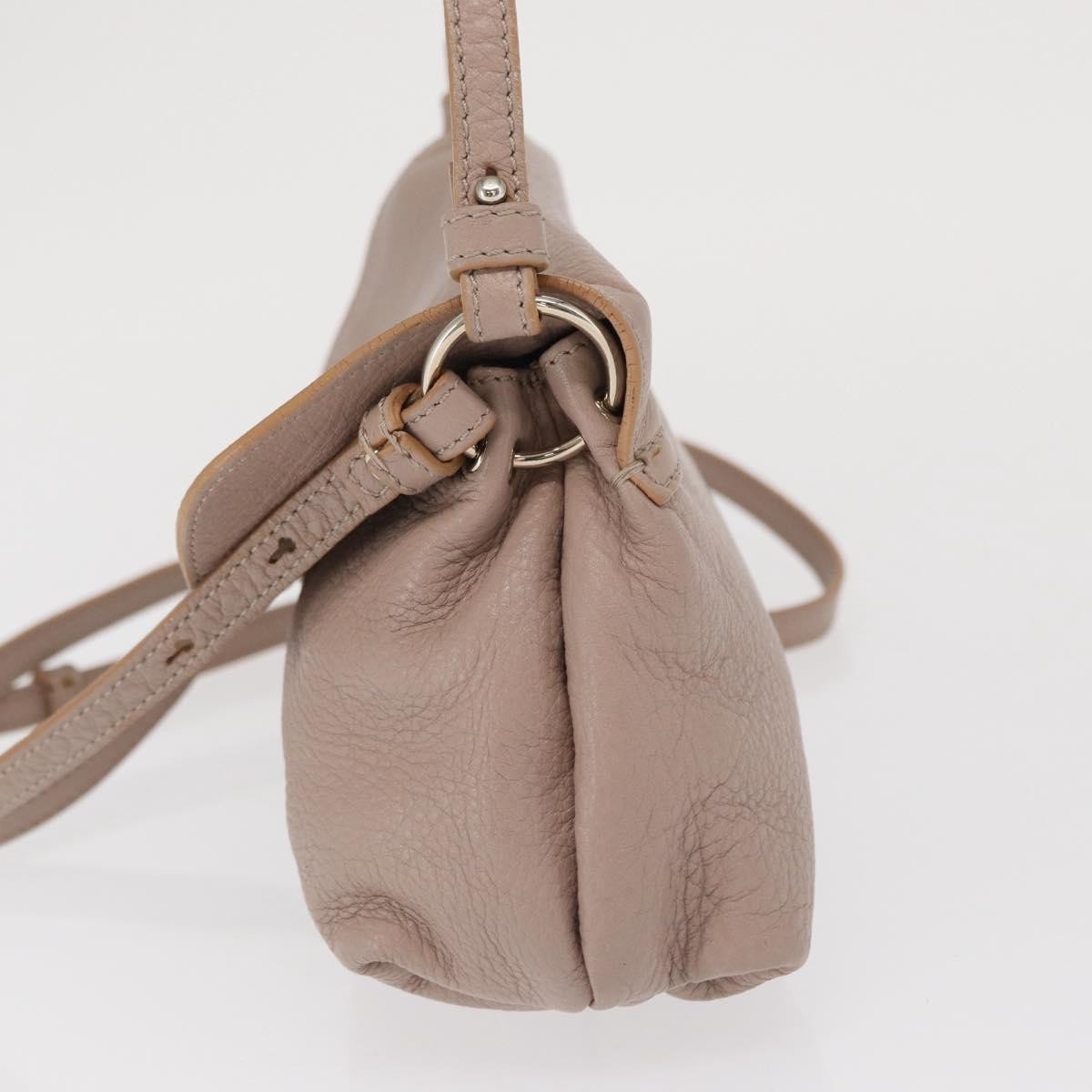 Chloe Lily Shoulder bag Beige Leather Good condition - Inside View