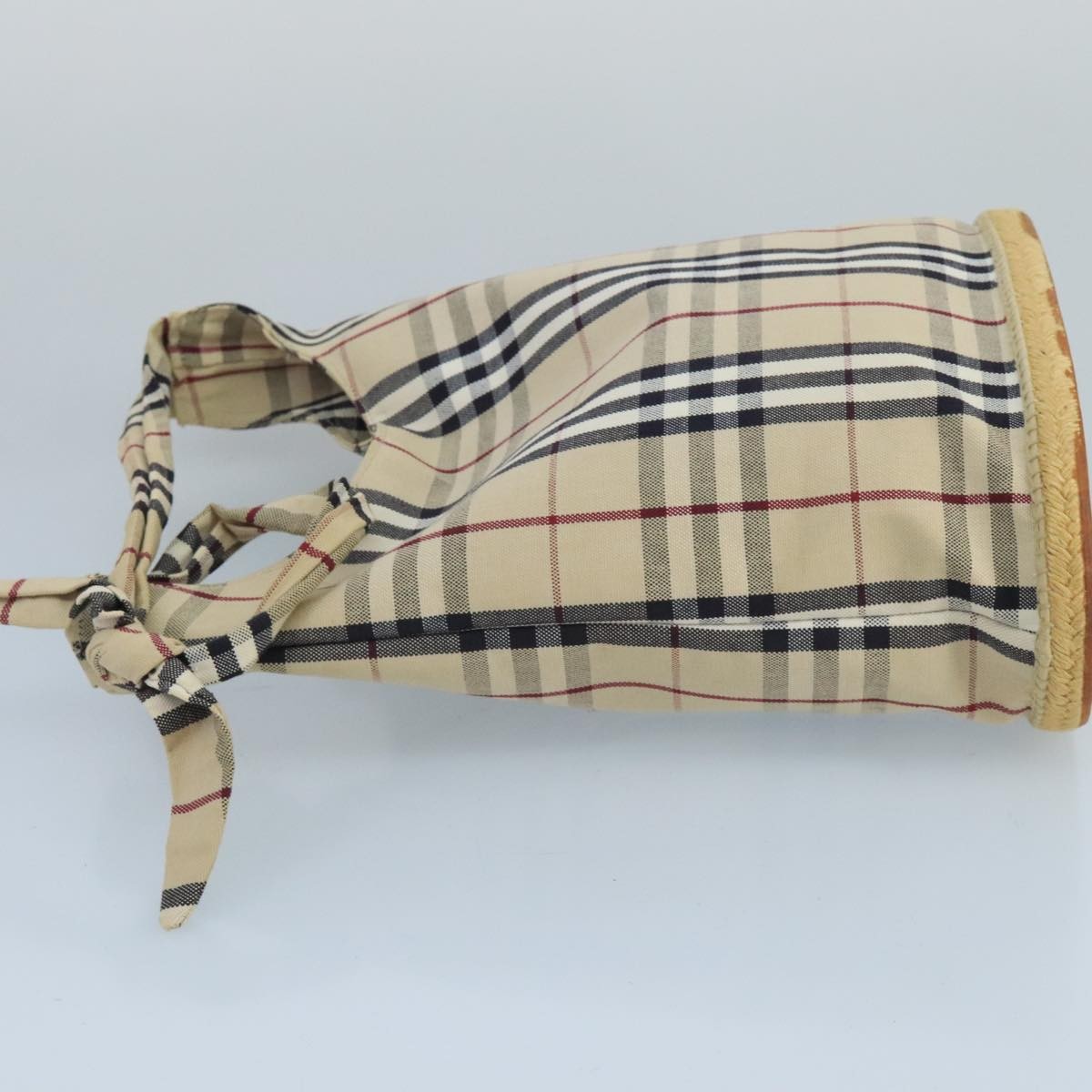 Burberry Nova check Shoulder bag Beige Canvas Good condition - Model View