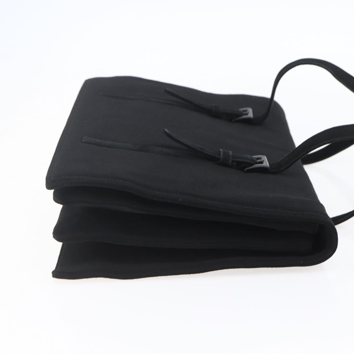 Prada Vintage Handbag Black Cotton Good condition - Model View